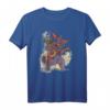 Katzen T-Shirt mit Louis Wain Illustration - Niedliches Katzen- und Banjo-Design für Tierliebhaber & Katzenfans