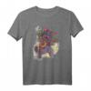 Katzen T-Shirt mit Louis Wain Illustration - Niedliches Katzen- und Banjo-Design für Tierliebhaber & Katzenfans
