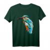 Eisvogel Vogel Aquarell T-Shirt – Kunstvolles Natur- und Tiermotiv für Streetwear, Casual & Kunstliebhaber