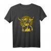 Schottisches Hochlandrind Highland Cow Geschenk T-Shirt – Perfekt für Rinderliebhaber, Landwirte & Bauernhof-Fans zum Geburtstag oder Vatertag