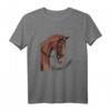 Pferdemädchen T-Shirt - Reiten, Pferdeliebe & Reitsport Geschenk für Mädchen, Damen & Frauen