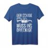 HapKitten D110 Matsch Natur T-Shirt – Perfektes Geschenk für Offroad- und Geländewagen-Fans im Vintage / Used-Look