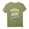 Ossi T-Shirt - Lustiges Geschenk mit Sachsen Spruch für Ostdeutsche, Ostdeutschland Fan, Geburtstagsgeschenk für Sachsen & DDR/BRD Zeiten Liebhaber