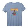 Trasher T-Shirt mit Waschbär und Skateboarding - Cooles Retro Tiermotiv für Skateboarder und Tierliebhaber