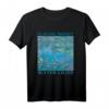 Monet Wasserlilien Modernes Kunst T-Shirt - Impressionismus Malerei Cover, Perfektes Geschenk für Kunstliebhaber, Studenten & Künstler