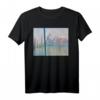 Monets Canal Grande Venedig Kunstmalerei T-Shirt - Klassisch geschnitten, ideal für Kunstliebhaber und Impressionismus-Fans