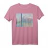 Monets Canal Grande Venedig Kunstmalerei T-Shirt - Klassisch geschnitten, ideal für Kunstliebhaber und Impressionismus-Fans