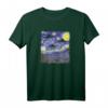 UFO Alien Entführung Starry Night Van Gogh Gemälde T-Shirt – Perfekt für Kunst- und UFO-Fans, als Geschenk für Geburtstag & Weihnachten