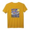 UFO Alien Entführung Starry Night Van Gogh Gemälde T-Shirt – Perfekt für Kunst- und UFO-Fans, als Geschenk für Geburtstag & Weihnachten