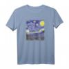 UFO Alien Entführung Starry Night Van Gogh Gemälde T-Shirt – Perfekt für Kunst- und UFO-Fans, als Geschenk für Geburtstag & Weihnachten