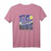 UFO Alien Entführung Starry Night Van Gogh Gemälde T-Shirt – Perfekt für Kunst- und UFO-Fans, als Geschenk für Geburtstag & Weihnachten