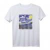 UFO Alien Entführung Starry Night Van Gogh Gemälde T-Shirt – Perfekt für Kunst- und UFO-Fans, als Geschenk für Geburtstag & Weihnachten