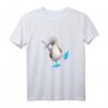 Lustiges T-Shirt mit tanzendem Blau-Tölpel – Witziges Tiermotiv für Vogel-Fans, Ornithologen und Humorliebhaber