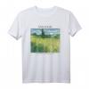 Van Gogh Green Field mit Zypresse T-Shirt – Impressionistisches Kunstwerk für Kunstliebhaber und Van Gogh Fans