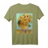 The Sunflowers T-Shirt - Van Gogh Gemälde Geschenk für Kunstliebhaber, Kunststudenten, Lehrer & Kunstwissenschaftler