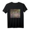 Monet's Der Künstlergarten in Giverny Impressionismus Kunst T-Shirt – Klassisch geschnitten, perfekt für Kunstliebhaber und Impressionismus-Fans