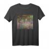 Monet's Der Künstlergarten in Giverny Impressionismus Kunst T-Shirt – Klassisch geschnitten, perfekt für Kunstliebhaber und Impressionismus-Fans