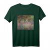 Monet's Der Künstlergarten in Giverny Impressionismus Kunst T-Shirt – Klassisch geschnitten, perfekt für Kunstliebhaber und Impressionismus-Fans
