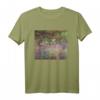 Monet's Der Künstlergarten in Giverny Impressionismus Kunst T-Shirt – Klassisch geschnitten, perfekt für Kunstliebhaber und Impressionismus-Fans