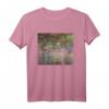 Monet's Der Künstlergarten in Giverny Impressionismus Kunst T-Shirt – Klassisch geschnitten, perfekt für Kunstliebhaber und Impressionismus-Fans