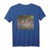 Monet's Der Künstlergarten in Giverny Impressionismus Kunst T-Shirt – Klassisch geschnitten, perfekt für Kunstliebhaber und Impressionismus-Fans