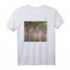 Monet's Der Künstlergarten in Giverny Impressionismus Kunst T-Shirt – Klassisch geschnitten, perfekt für Kunstliebhaber und Impressionismus-Fans