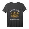 Leiter des Rechenzentrums Gärtner Gartenarbeit T-Shirt - Lustiges Vintage Gartengeräte Design für Hobby- und Landschaftsgärtner