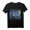 Sternennacht von Vincent van Gogh | Berühmtes Gemälde T-Shirt für Kunstliebhaber, Studenten & Lehrer