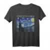 Sternennacht von Vincent van Gogh | Berühmtes Gemälde T-Shirt für Kunstliebhaber, Studenten & Lehrer