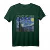 Sternennacht von Vincent van Gogh | Berühmtes Gemälde T-Shirt für Kunstliebhaber, Studenten & Lehrer
