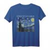 Sternennacht von Vincent van Gogh | Berühmtes Gemälde T-Shirt für Kunstliebhaber, Studenten & Lehrer