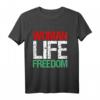 Woman Life Freedom Iran Patriotisches Langarmshirt mit Slogan – Vintage Look für Unterstützung iranischer Frauen und Freiheit