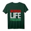 Woman Life Freedom Iran Patriotisches Langarmshirt mit Slogan – Vintage Look für Unterstützung iranischer Frauen und Freiheit