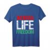 Woman Life Freedom Iran Patriotisches Langarmshirt mit Slogan – Vintage Look für Unterstützung iranischer Frauen und Freiheit