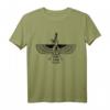 Faravahar Emblem T-Shirt Zoroastrismus Persien - Klassisches Design mit Doppelnaht, Perfekt für Kultur- und Geschichtsinteressierte