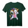Dabbing Unicorn T-Shirt für Mädchen, Frauen & Kinder – Rainbow Unicorns, Trendiges Fantasy-Design für Unicorn Squad, Tänzer & Einhorn-Liebhaber