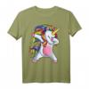 Dabbing Unicorn T-Shirt für Mädchen, Frauen & Kinder – Rainbow Unicorns, Trendiges Fantasy-Design für Unicorn Squad, Tänzer & Einhorn-Liebhaber