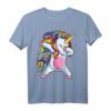 Dabbing Unicorn T-Shirt für Mädchen, Frauen & Kinder – Rainbow Unicorns, Trendiges Fantasy-Design für Unicorn Squad, Tänzer & Einhorn-Liebhaber