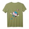 Transgender Planet - Gay Pride, Trans Transgender Flagge T-Shirt zur Unterstützung der LGBTQ+ Community und als Pride-Geschenk