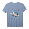 Transgender Planet - Gay Pride, Trans Transgender Flagge T-Shirt zur Unterstützung der LGBTQ+ Community und als Pride-Geschenk