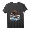 Sushi Drache Japanisches Monster Fantasy Art T-Shirt - Perfektes Geschenk für Anime, Manga & Sushi Fans
