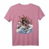 Sushi Drache Japanisches Monster Fantasy Art T-Shirt - Perfektes Geschenk für Anime, Manga & Sushi Fans