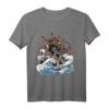 Sushi Drache Japanisches Monster Fantasy Art T-Shirt - Perfektes Geschenk für Anime, Manga & Sushi Fans
