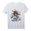 Sushi Drache Japanisches Monster Fantasy Art T-Shirt - Perfektes Geschenk für Anime, Manga & Sushi Fans