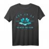 Let it go and go with the flow Achtsamkeit Meditation Damen T-Shirt – Inspirierende Kleidung für Meditation, Yoga & spirituelle Ruhe