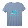 Let it go and go with the flow Achtsamkeit Meditation Damen T-Shirt – Inspirierende Kleidung für Meditation, Yoga & spirituelle Ruhe