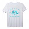Let it go and go with the flow Achtsamkeit Meditation Damen T-Shirt – Inspirierende Kleidung für Meditation, Yoga & spirituelle Ruhe
