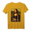 Mona Lisa Kunst T-Shirt – Klassisches Meisterwerk von Leonardo da Vinci, Perfekt als Geschenk für Kunstliebhaber, Lehrer & Professoren zu Weihnachten & Geburtstag