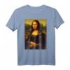 Mona Lisa Kunst T-Shirt – Klassisches Meisterwerk von Leonardo da Vinci, Perfekt als Geschenk für Kunstliebhaber, Lehrer & Professoren zu Weihnachten & Geburtstag
