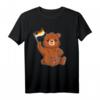 Kawaii Japanische Anime Bear Pride Flagge - Gay Bear T-Shirt für Pride-Events, LGBT-Unterstützung und Japan-Fans